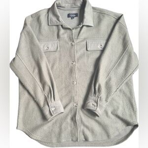 Coffee Shop Olive Green Button Down Shacket Free People Ruby Jacket Style